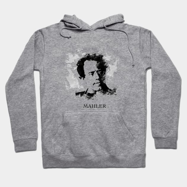 Gustav Mahler Hoodie by vivalarevolucio